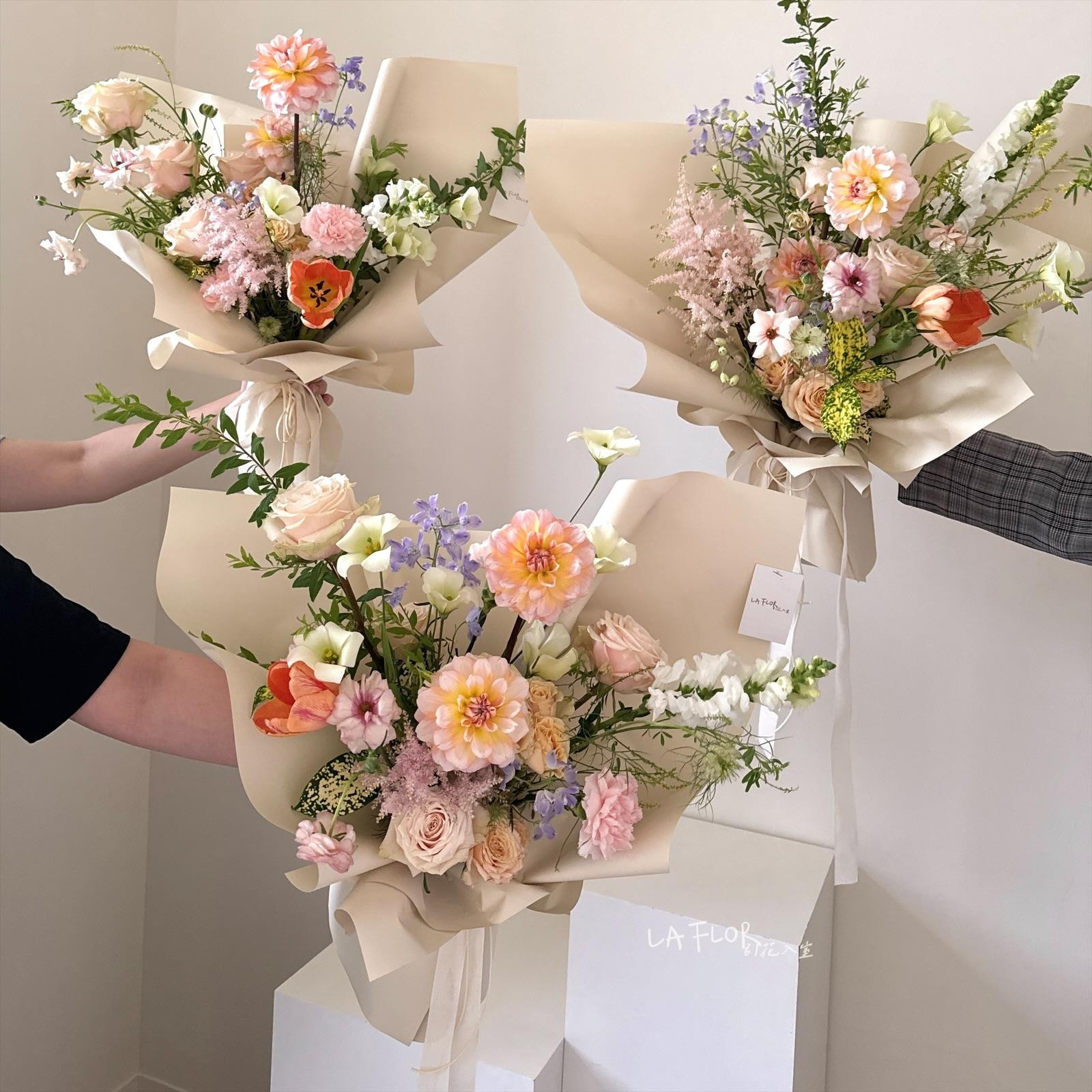 四季協奏曲季節大型花束 6色 6