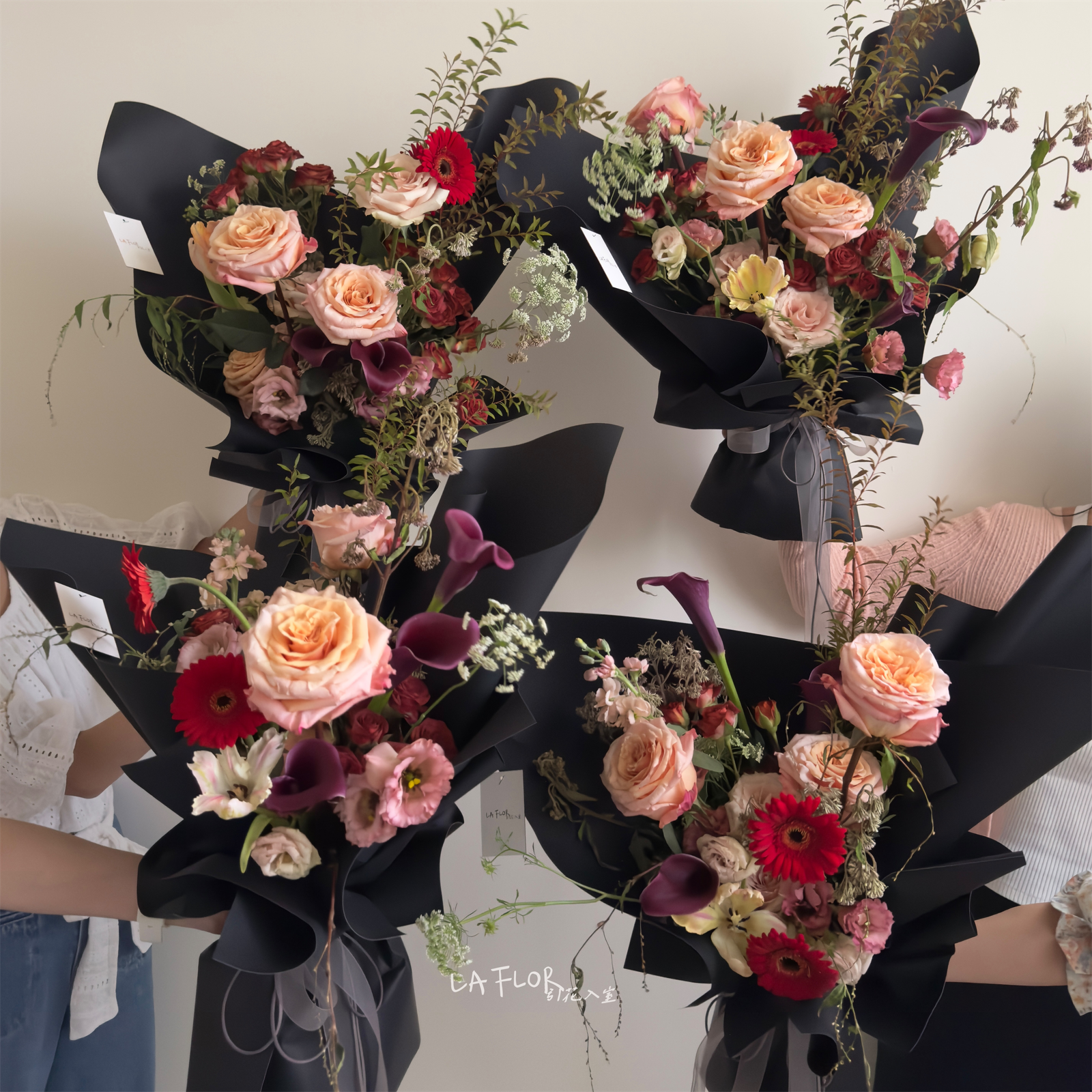 四季協奏曲季節大型花束 6色 3