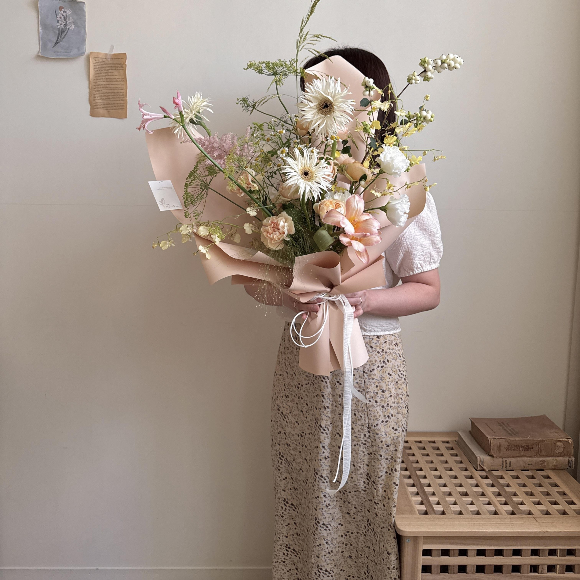 四季協奏曲季節大型花束 6色 7