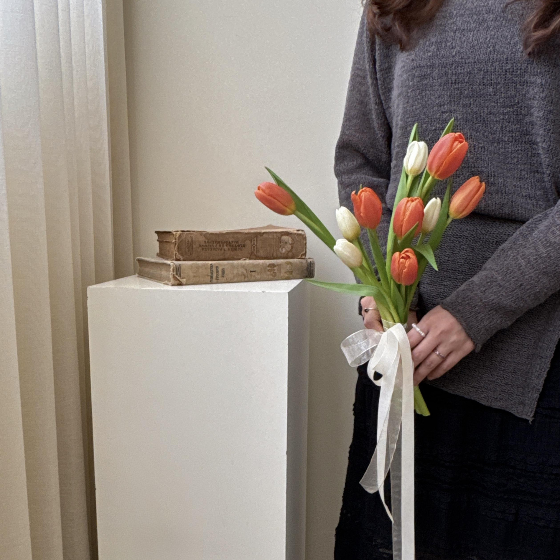 韓式鬱金香小捧花 7